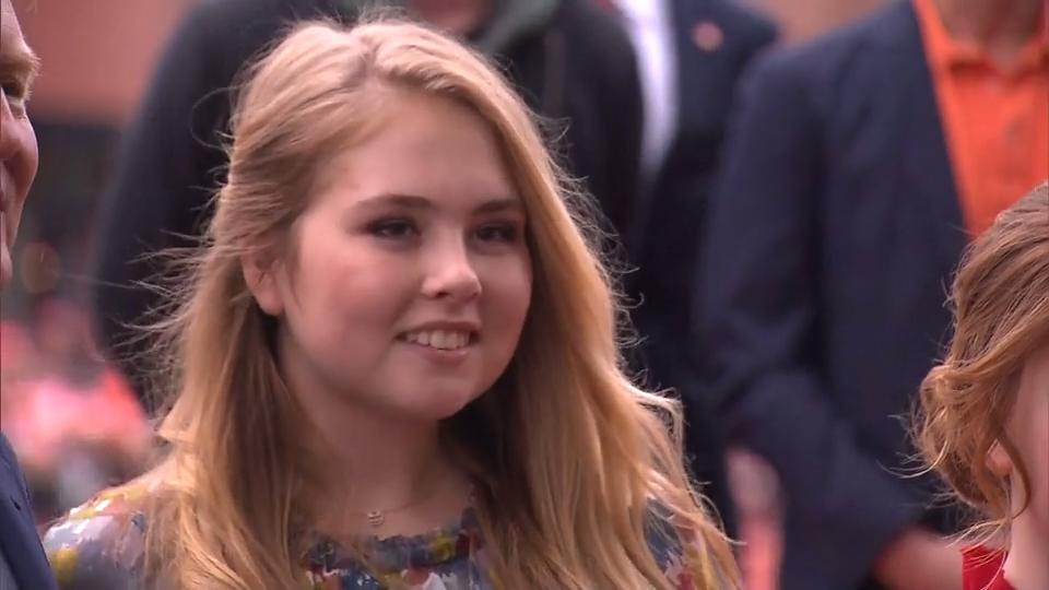 Königstag in den Niederlanden Prinzessin Amalia stiehlt ihrem Papa die Show