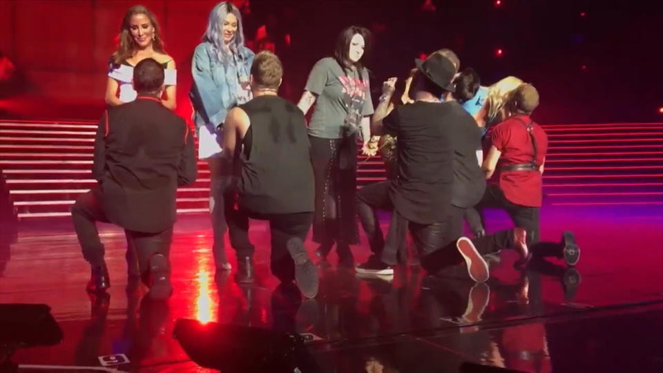Emotionales Abschieds-Konzert Die Backstreet Boys singen für ihre Backstreet Girls