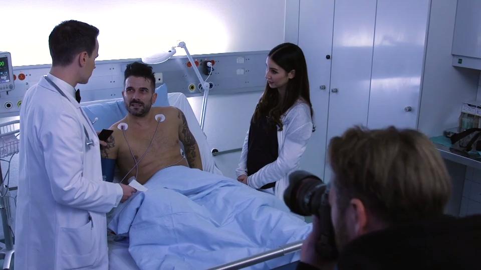 Heimlicher Besuch im Krankenhaus Marc Terenzi über die Rolle bei "Nachtschwestern"