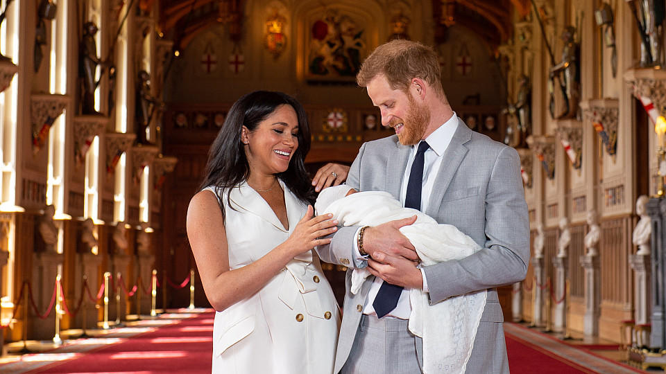 Meghan und Harry im Babyglück Erster Auftritt von "Baby Sussex"