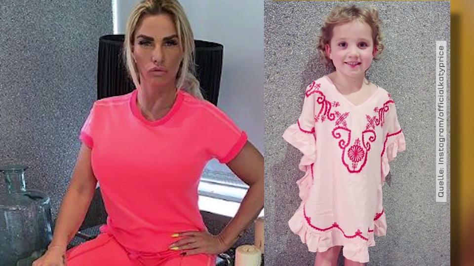 Gruseln statt schmusen Katie Price macht ihren eigenen Kindern Angst
