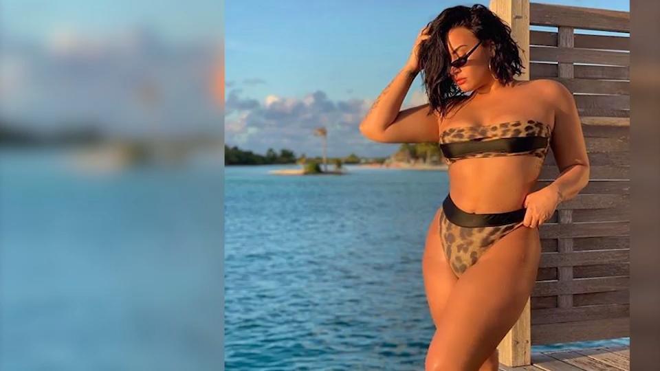 Nach Drogenentzug glücklich Demi Lovato ist stolz auf ihren Körper