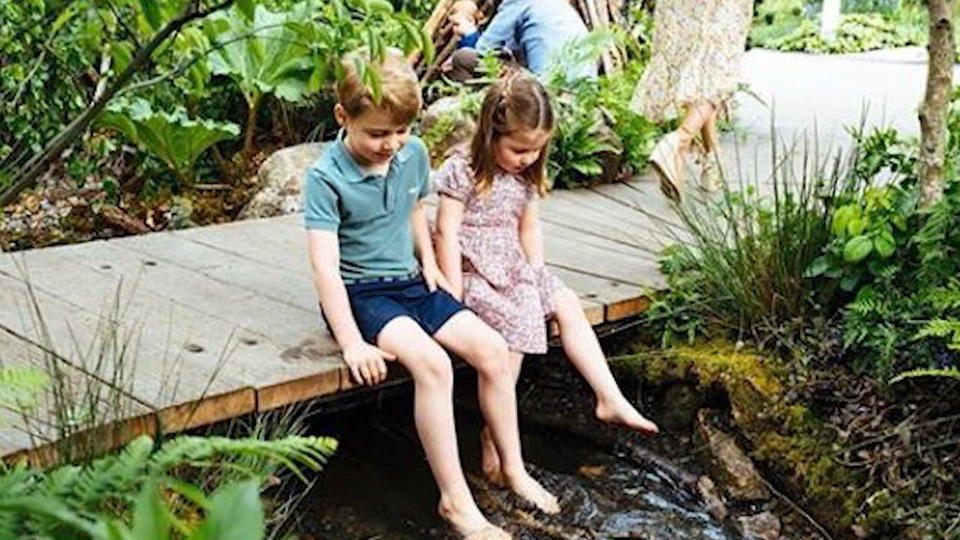 Herzogin Kates zeigt ihr Gartenprojekt Die Kinder von Kate und William sind aber groß geworden!