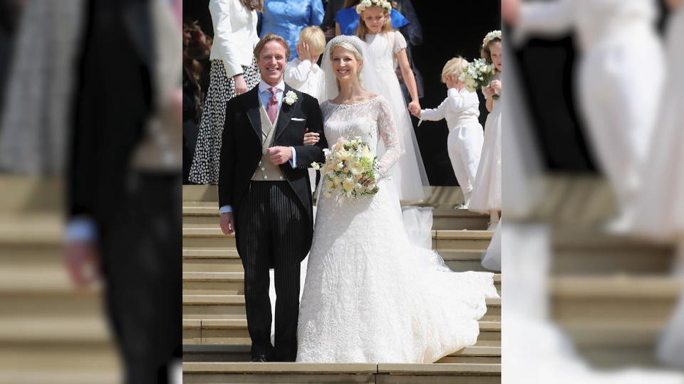 Royal-Wedding auf Schloss Windsor Offizielle Hochzeitsbilder von Gabriella Windsor