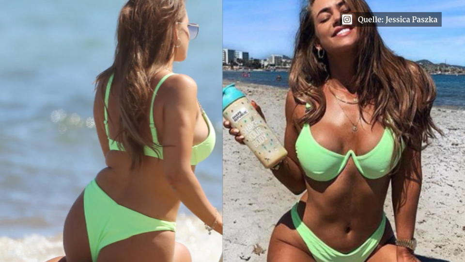 Photoshop-Fail? Schummelt Jessica Paszka sich schlank?