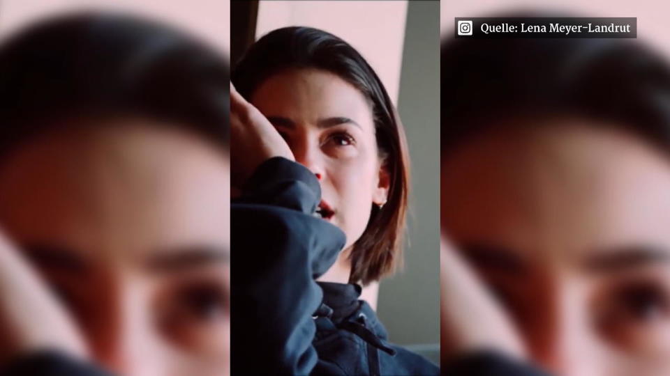 Lena Meyer-Landrut in Tränen Tränen auf Instagram: Was ist mit Lena los?