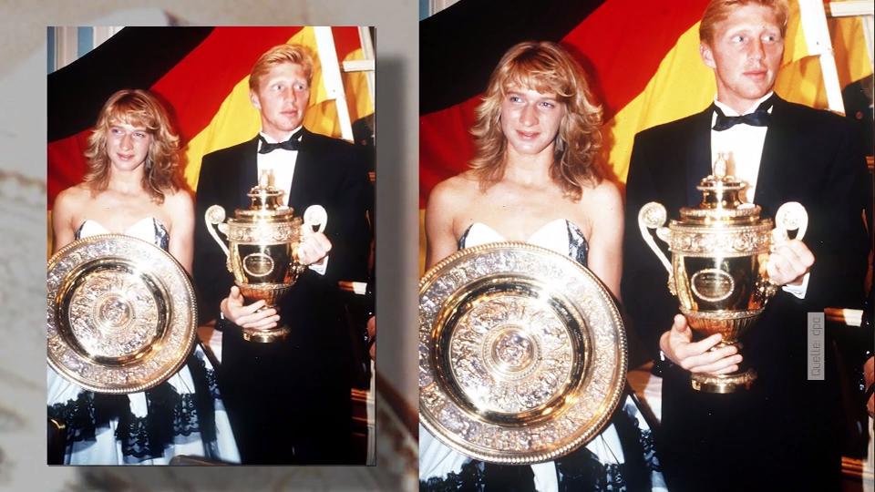 "Alles Gute Steffi Graf"... Da hat sich Boris Becker aber geirrt