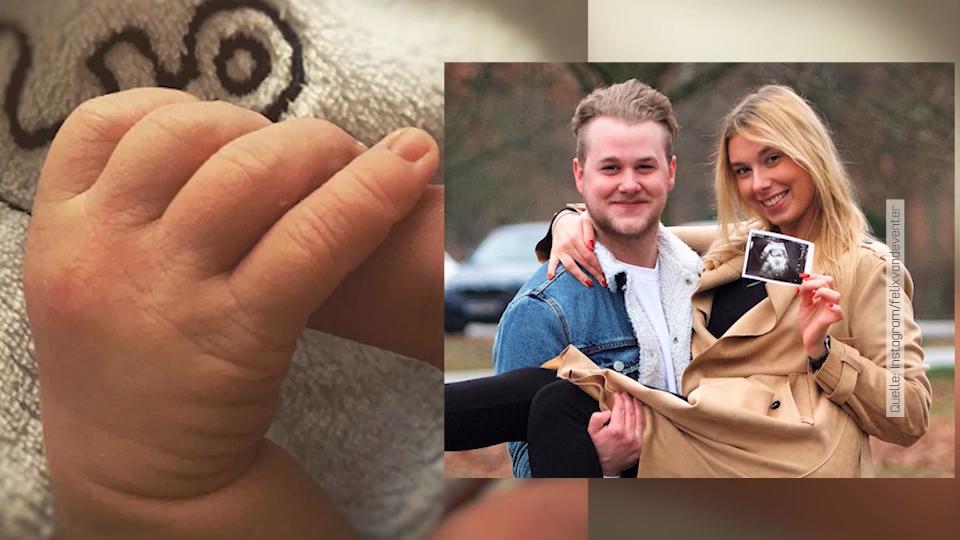 Die ersten Baby-Bilder Felix van Deventer ist Vater geworden!