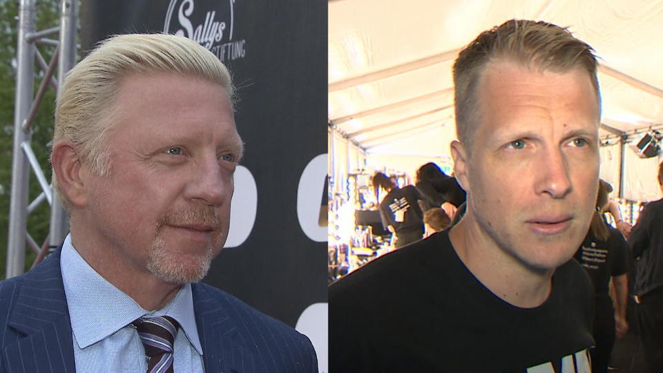 "Für den guten Zweck" Oliver Pocher ersteigert Pokale von Boris Becker