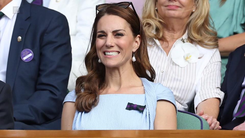 Bibbern, Bangen, Beten bei Wimbledon Herzogin Kate auf der Gefühlsachterbahn