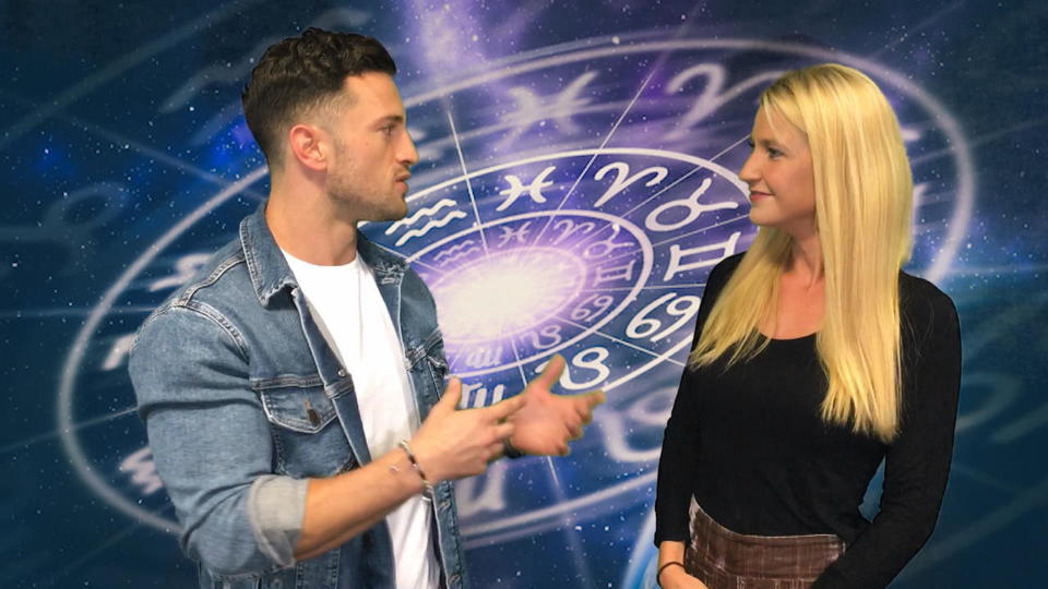 Von Gerda raus gewählt Sebastian Mansla im Astro-Check!