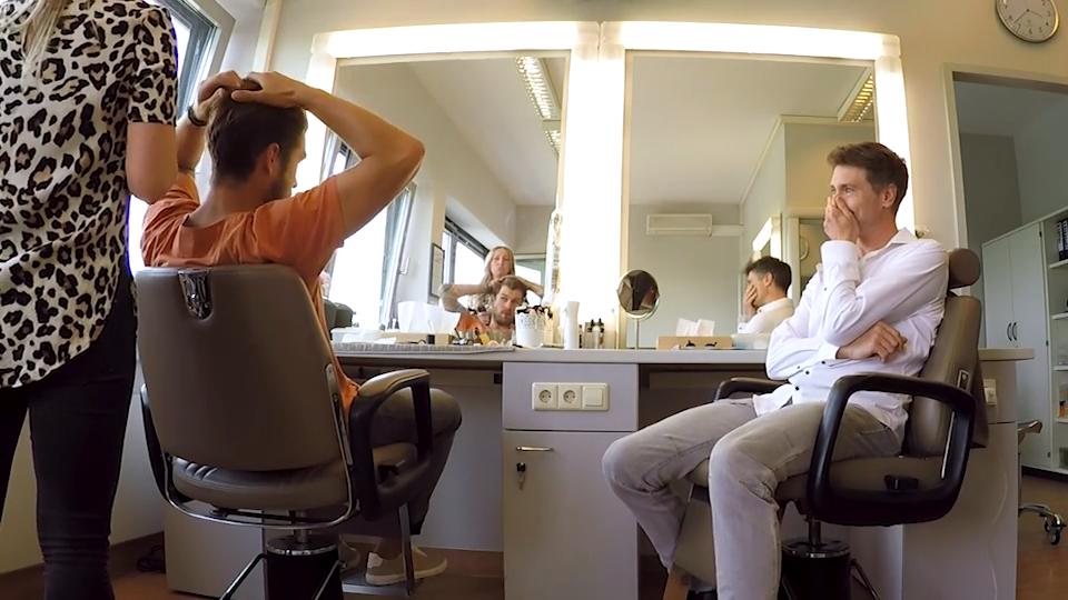 Geschockt: "Das geht nicht" Jeremy Grube soll sich für AWZ die Haare schneiden