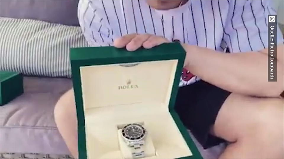 Zwei Rolex-Uhren und ein Besuch Wahnsinn, was Pietro Lombardi für seine Fans raushaut