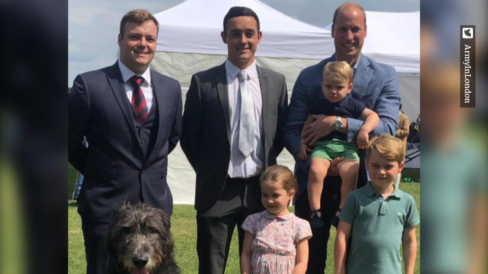 Die Royals herrlich normal Ganz privates Bild von den Mini-Royals