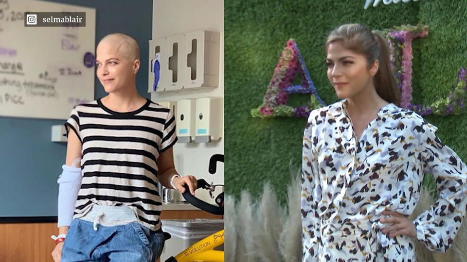 Emotionaler Instagram-Post Selma Blair zeigt sich erstmals mit Glatze