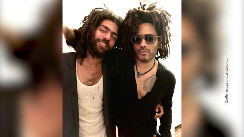Noah Becker ist jetzt Regisseur Er führte Regie bei Lenny Kravitz' Video