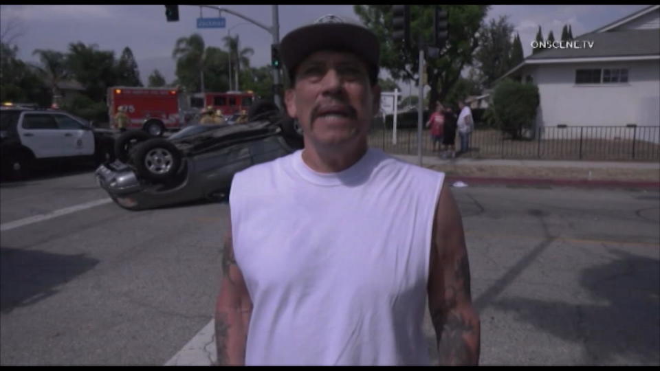 Schutzengel statt Bösewicht Filmstar Danny Trejo rettet Baby