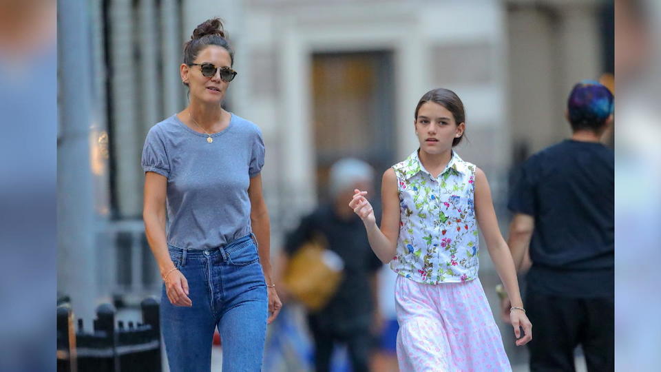 Nach der Trennung von Jamie Foxx Katie Holmes in New York