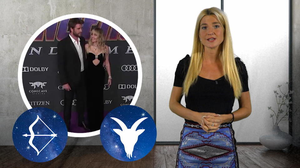 Das sagen die Sterne Miley Cyrus und Liam Hemsworth im Astro-Check