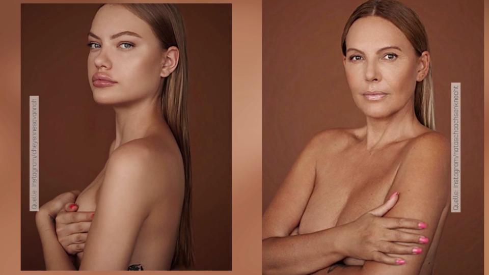 Wie die Tochter, so die Mama Cheyenne & Natascha Ochsenknecht oben ohne