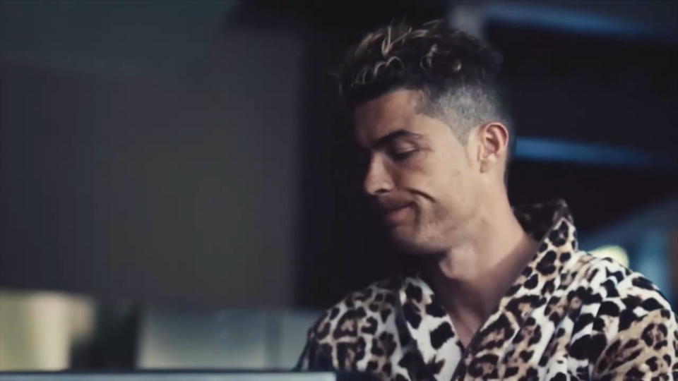 Cristiano Ronaldo hat einen schlechten Tag erwischt