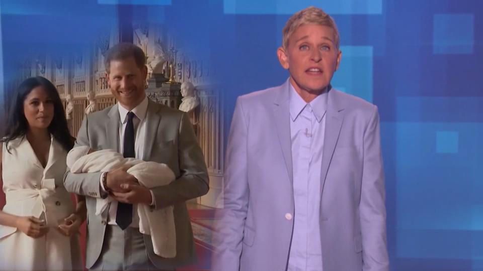 Sie hat Archie kennengelernt Ellen war bei Harry und Meghan zu Besuch