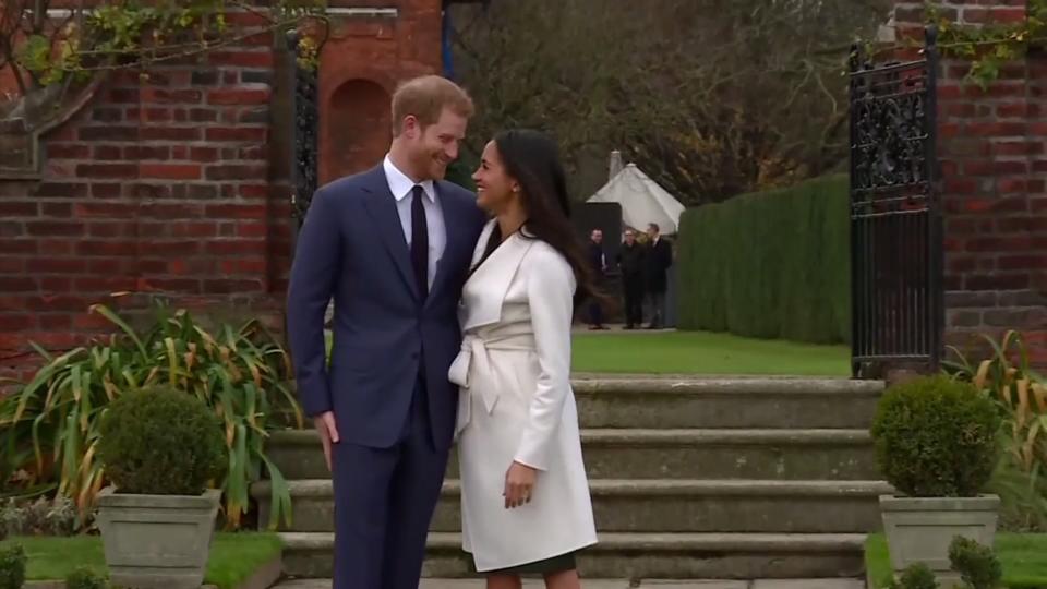 Er hat Angst um Herzogin Meghan Prinz Harry zieht Parallelen zu Dianas Schicksal