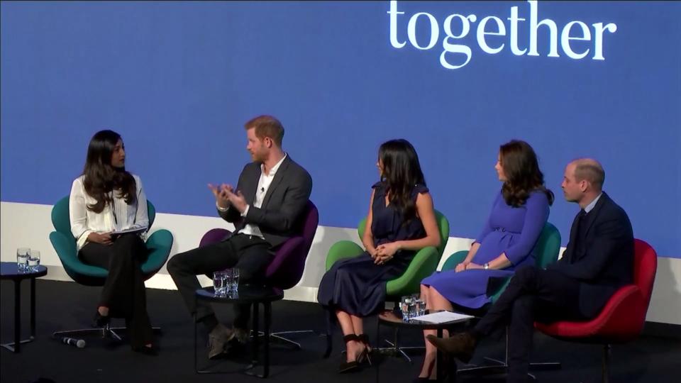 Kate, William, Meghan & Harry vereint Premiere: Britische Royals wirken bei TV-Spot mit