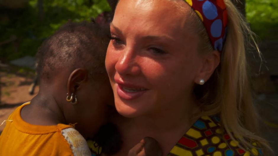 Evelyn Burdecki hilft im Senegal Evelyn Burdecki hilft im Senegal