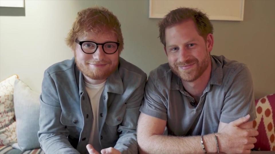 "Rothaarige, vereinigt euch" Ed Sheeran und Prinz Harry machen gemeinsame Sache