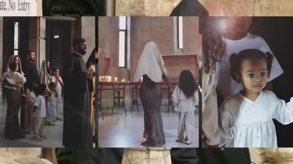 Ausflug in die Heimat Kim Kardashian lässt ihre Kinder in Armenien taufen