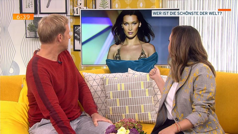 Reine Mathematik Bella Hadid ist schönste Frau der Welt