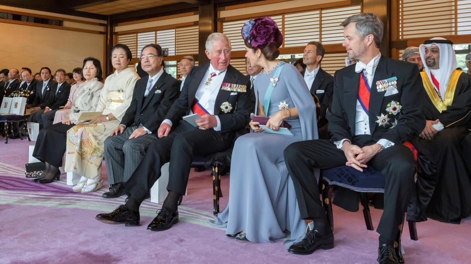 Royals aus aller Welt kommen Japan: Krönung von Kaiser Naruhito