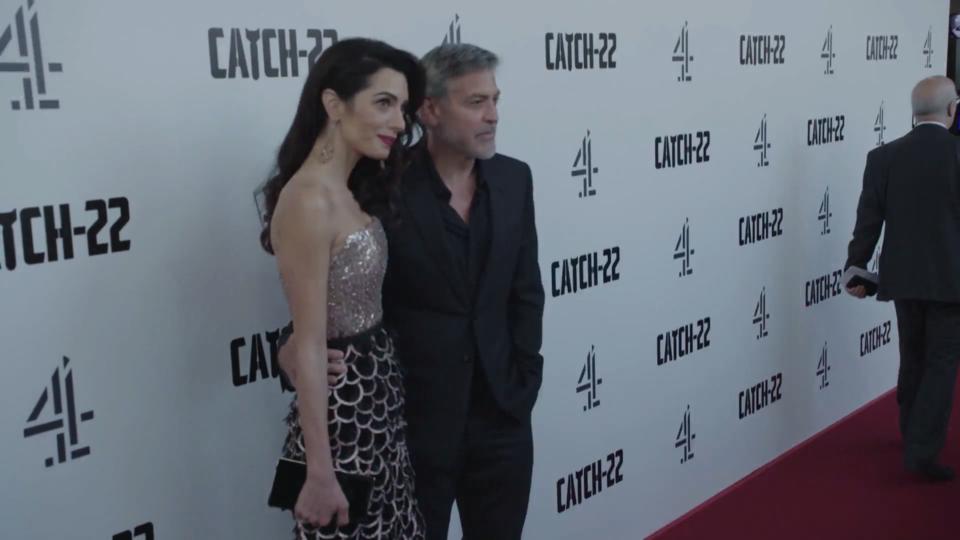 Gemeinsam in Italien Seltene Schnappschüsse der Clooney-Twins