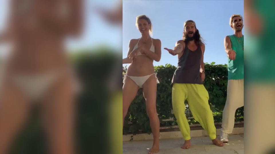 Heidis "Lets Dance"-Bewerbung? Schräge Tanz-Performance von Heidi, Tom & Bill
