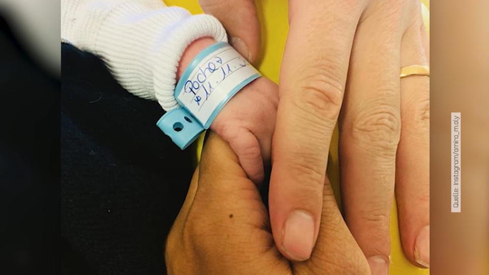 Am einzigen freien Tag zur Welt gekommen Pochers Baby macht Punktlandung