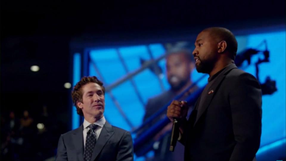 Kanye Wests Auftritt in Megakirche Er konzentriert sich nun auf den "Dienst an Gott"