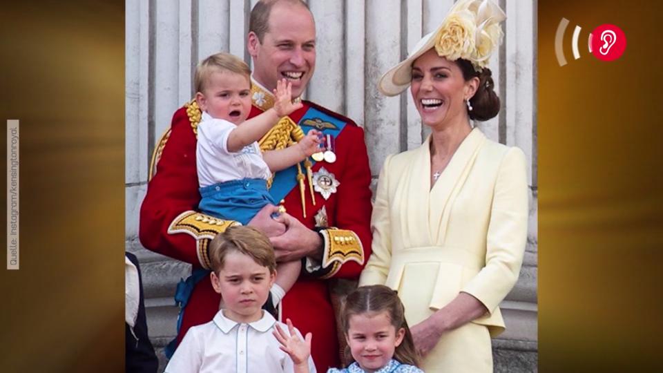 Die Mini-Royals in 20 Jahren Alters-Morphing beim Prinzen-Nachwuchs