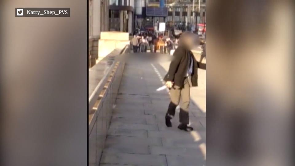 Terror auf der London Bridge Heldenhafte Zivilisten entwaffnen Angreifer