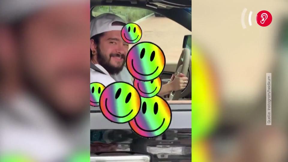 Platz da, hier kommt Leni! Tom Kaulitz bringt Leni das Autofahren bei