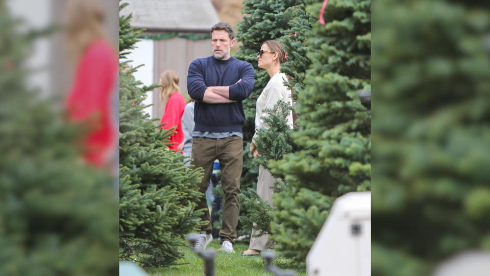 So geht perfektes Patchwork in Hollywood Garner & Affleck: Weihnachtsbaum-Shopping mit Kids