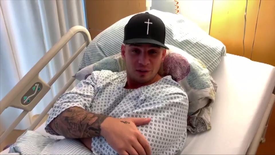 „Ich war sehr nervös“ Pietro meldet sich aus dem Krankenhaus