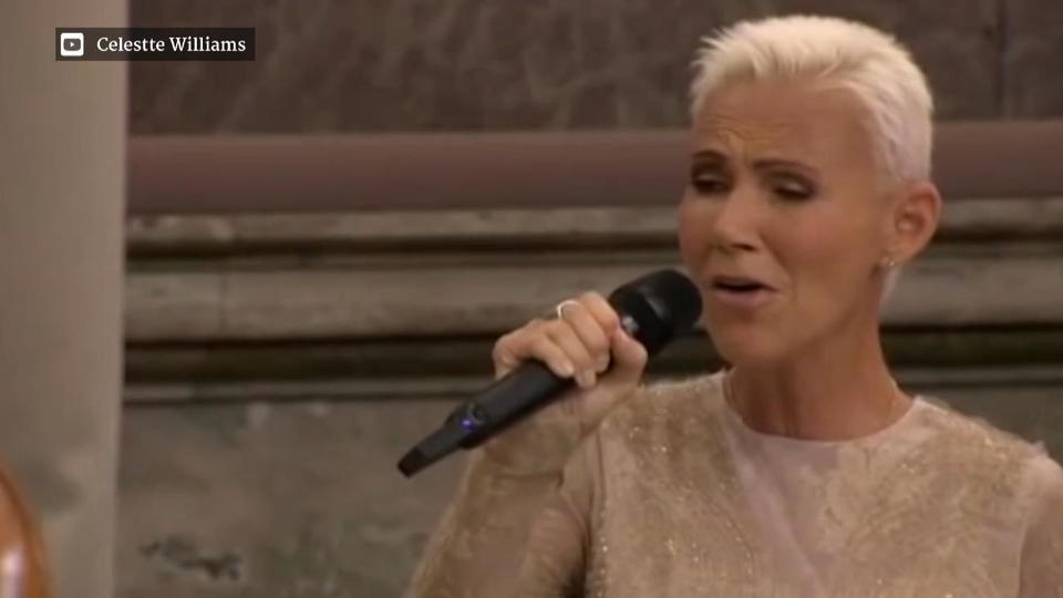 Auftritt bei Schweden-Hochzeit So sorgte Roxette-Sängerin Marie für Gänsehaut