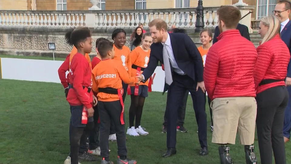 Harrys erster Auftritt in der Öffentlichkeit nach dem Megxit