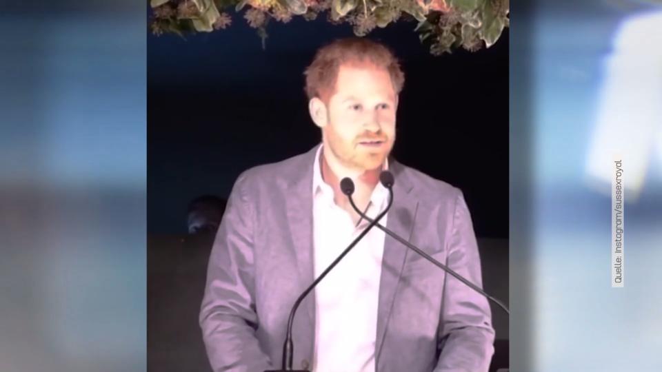 Prinz Harry Erste Worte nach dem Megxit