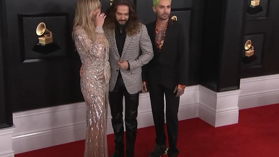 Bei den Grammy Awards 2020 Zeigt sich bei diesem Auftritt ein Babybauch bei Heidi Klum?