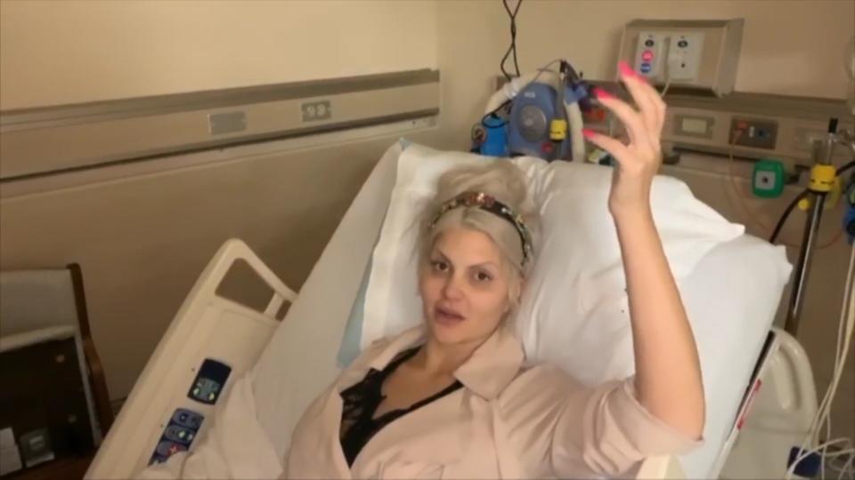 Starke Schmerzen Sophia Vegas meldet sich nach OP zurück