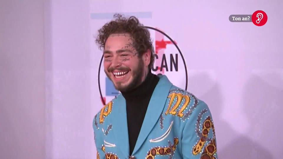 Selbstzweifel Post Malone:Tattoos aus Unsicherheit
