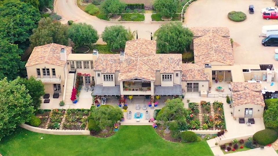 Corona-Quarantäne mit vieeeel Auslauf Die XXL-Luxusvillen der Hollywood-Stars