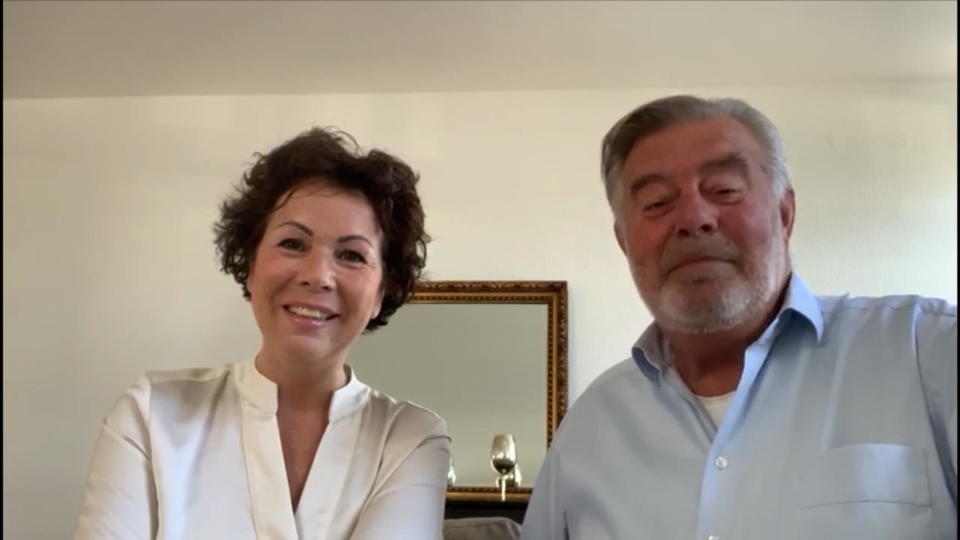 Beziehung im Corona-Härtetest Harry Wijnvoord und Iris Dahlke im Liebesnest